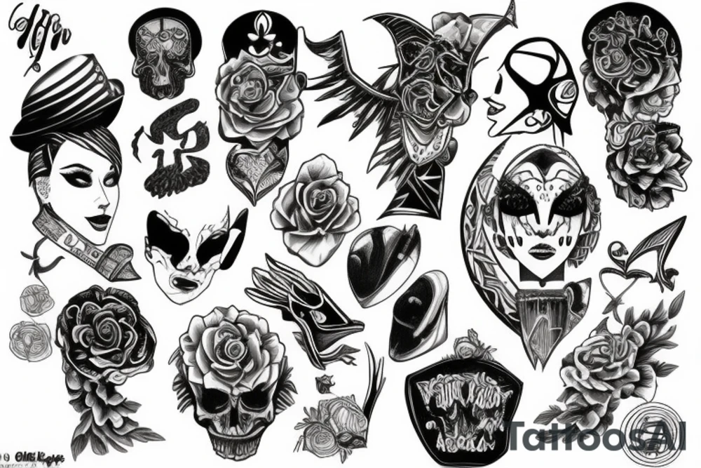 Bronx & Alexis tattoo idea