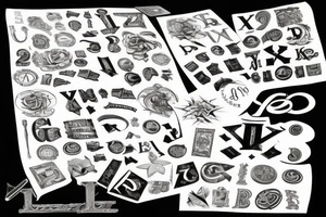 2010.09.07 roman numerals tattoo idea