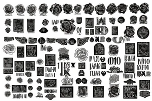 2010.09.07 roman numerals tattoo idea