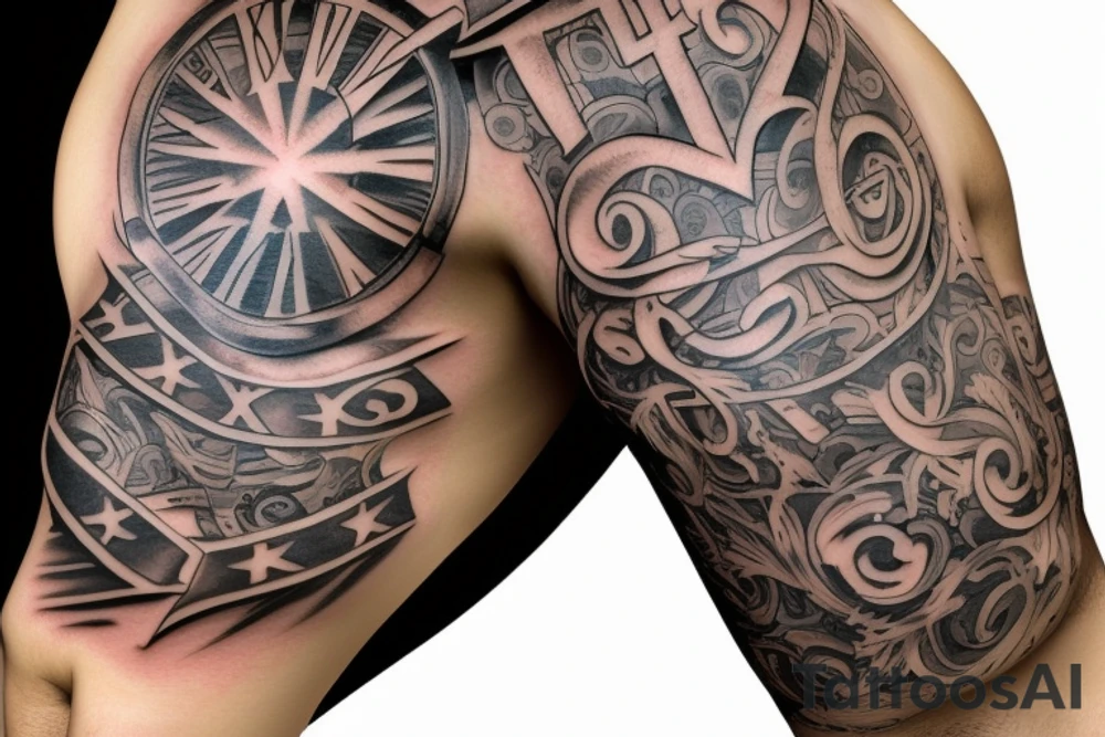roman numerals tattoo idea