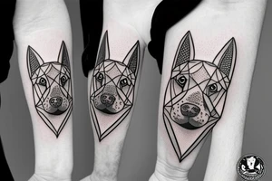 dog tattoo idea