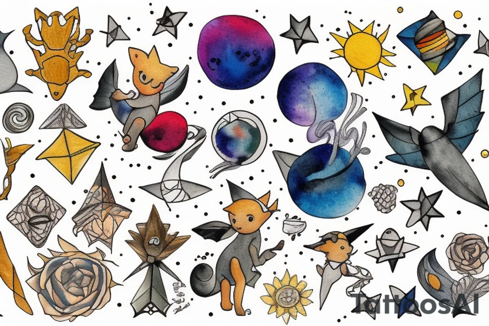 the little prince tattoo idea
