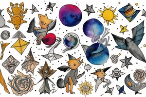 the little prince tattoo idea