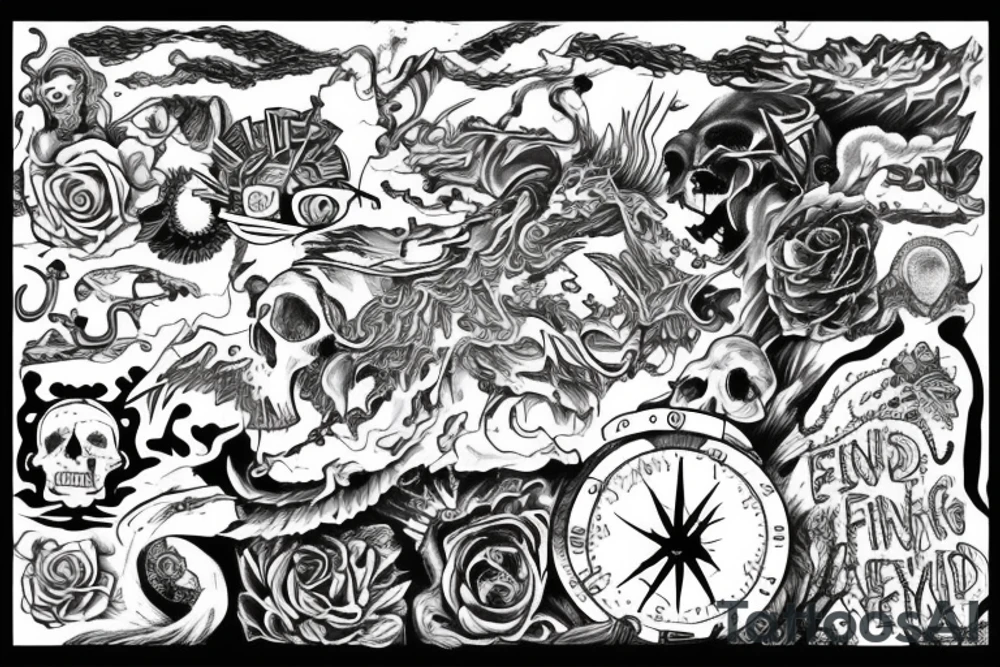Finding the end of everything tattoo idea