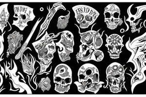 Finding the end of everything tattoo idea