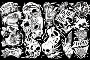 Finding the end of everything tattoo idea