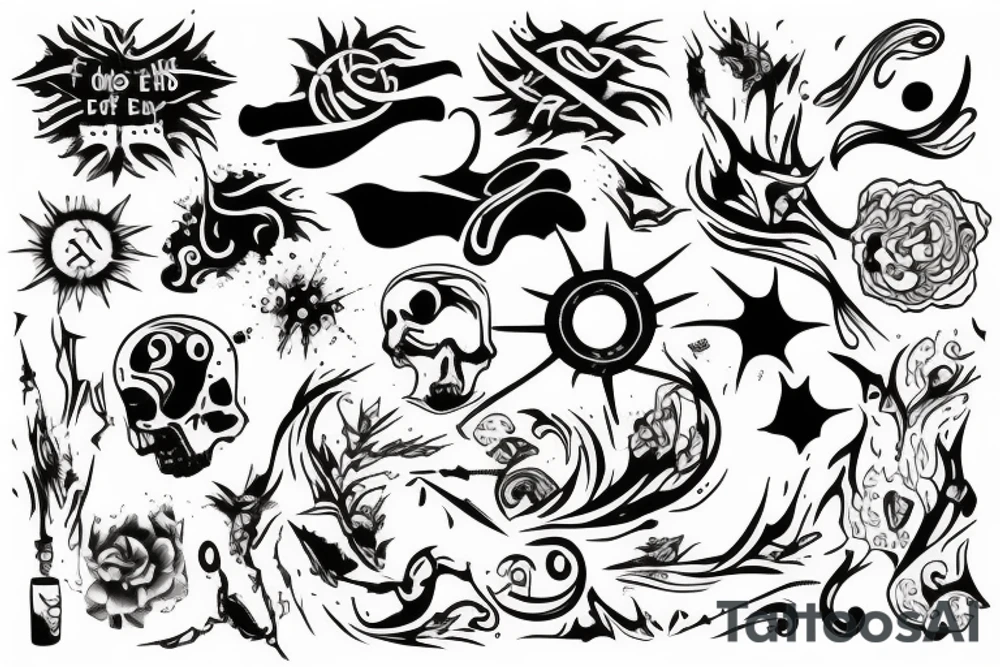 Finding the end of everything tattoo idea