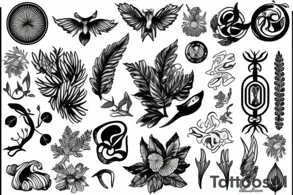 Norway nature tattoo idea