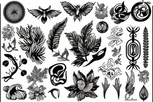 Norway nature tattoo idea