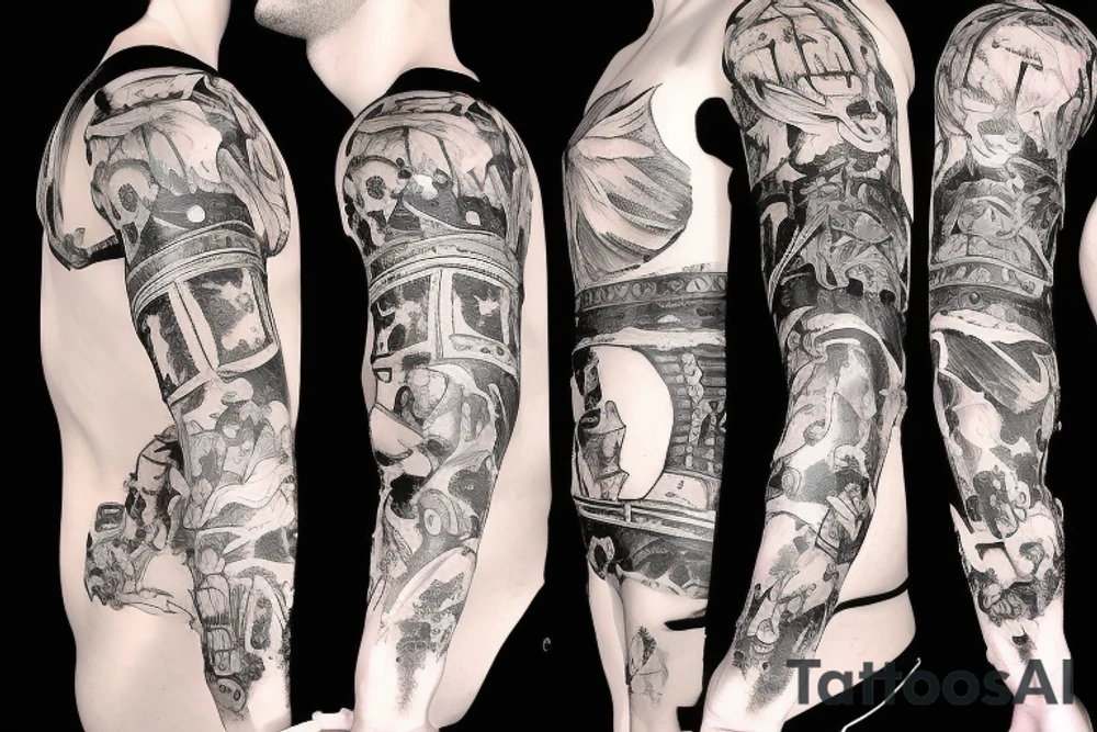 Russian knight tattoo idea