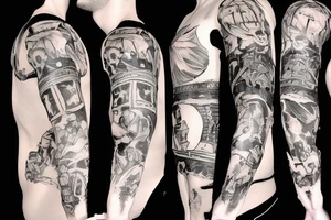 Russian knight tattoo idea
