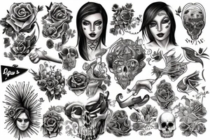 Swarrow tattoo idea
