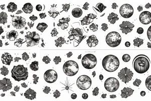 Cosmos, universe, energy tattoo idea