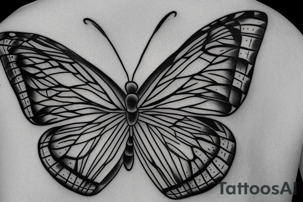 butterfly tattoo idea