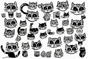 War kitten tattoo idea