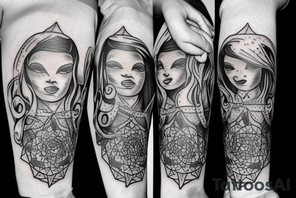 witch tattoo idea