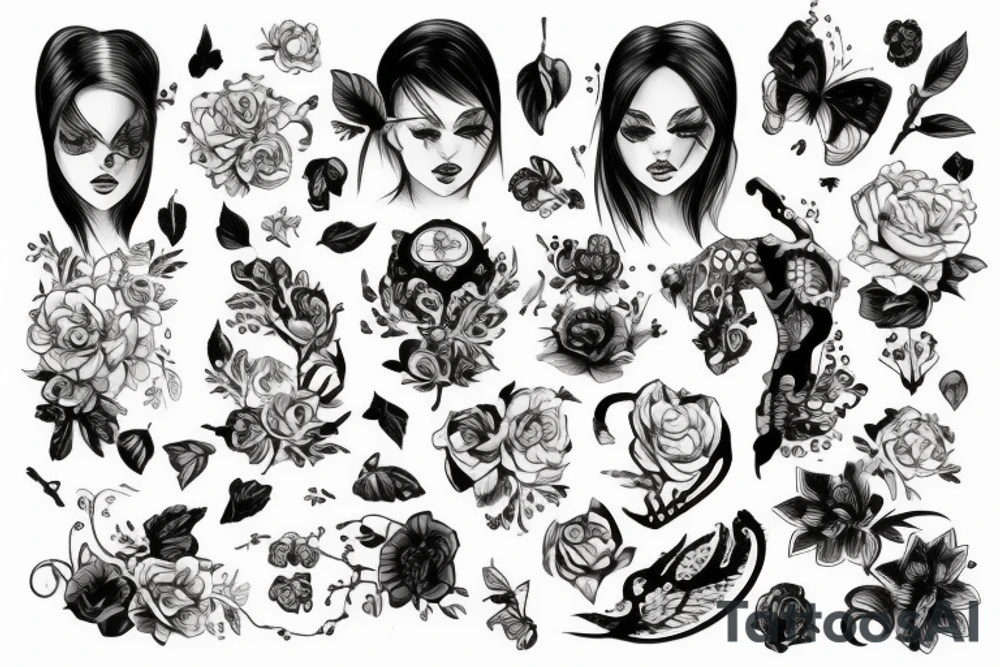 шлем ужаса викингов tattoo idea