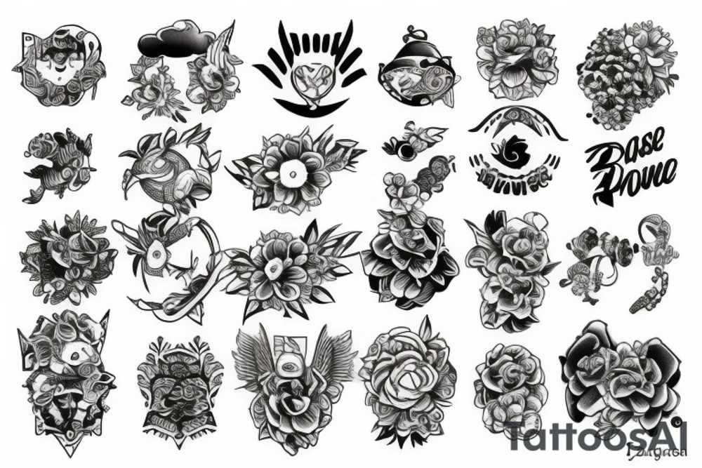 Bracelet tattoo idea