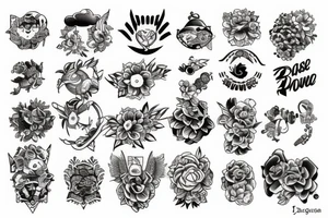 Bracelet tattoo idea
