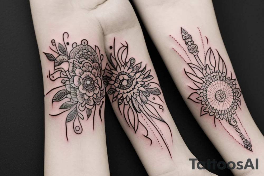Bracelet tattoo idea