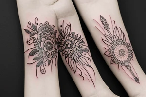 Bracelet tattoo idea