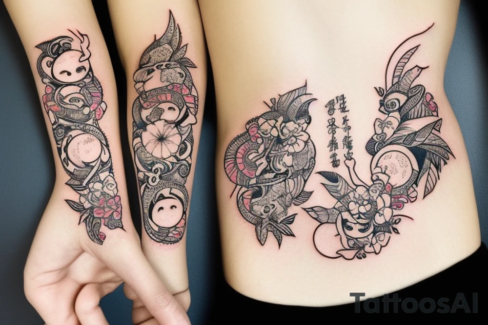 Bracelet tattoo idea