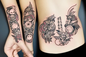 Bracelet tattoo idea