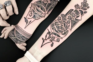 Bracelet tattoo idea