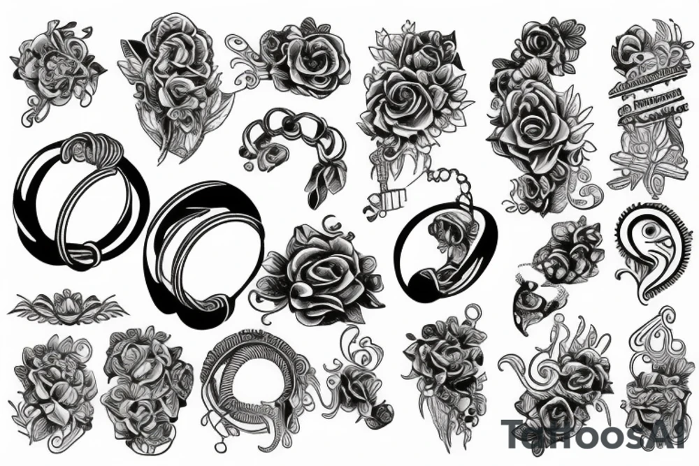 Bracelet tattoo idea