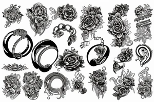 Bracelet tattoo idea