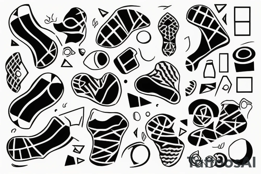 Baby foot tattoo idea