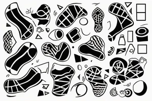 Baby foot tattoo idea