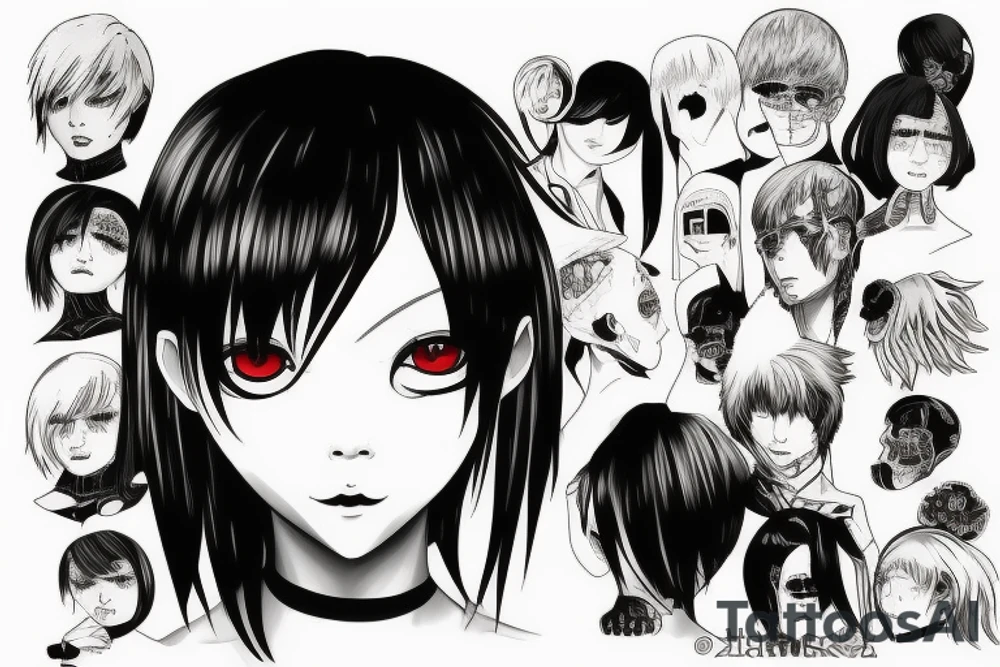 tokyo ghoul tattoo idea