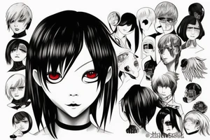 tokyo ghoul tattoo idea