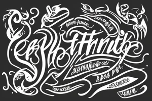 birthdates of family member tattoo idea