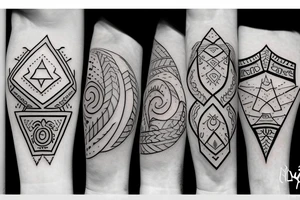 birthdates of family member tattoo idea