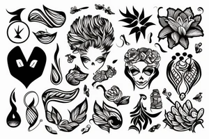 lit match tattoo idea