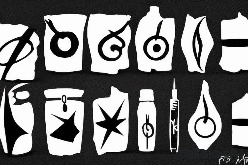 Photo 51 but minimalist tattoo idea