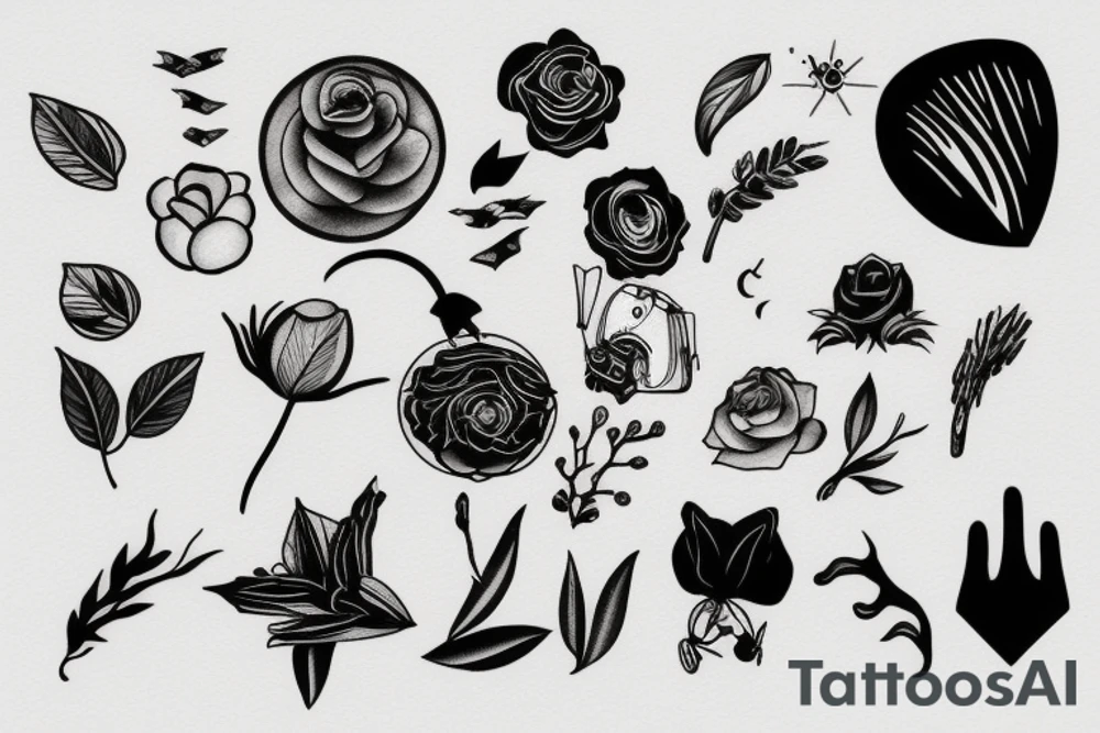 Photo 51 but minimalist tattoo idea
