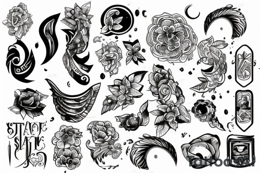 деман tattoo idea