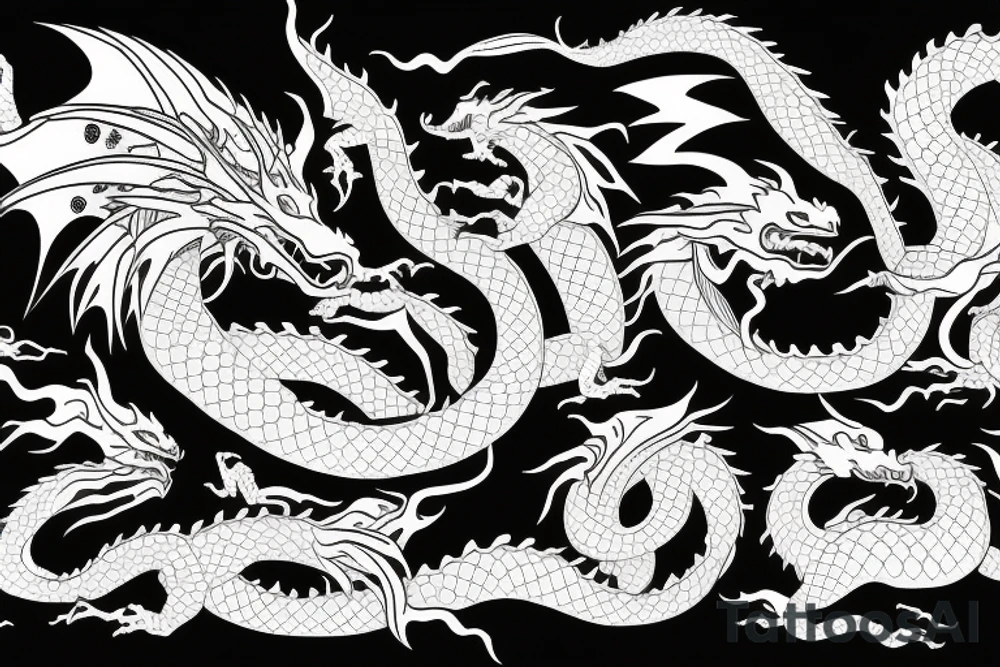 Dragon tattoo idea