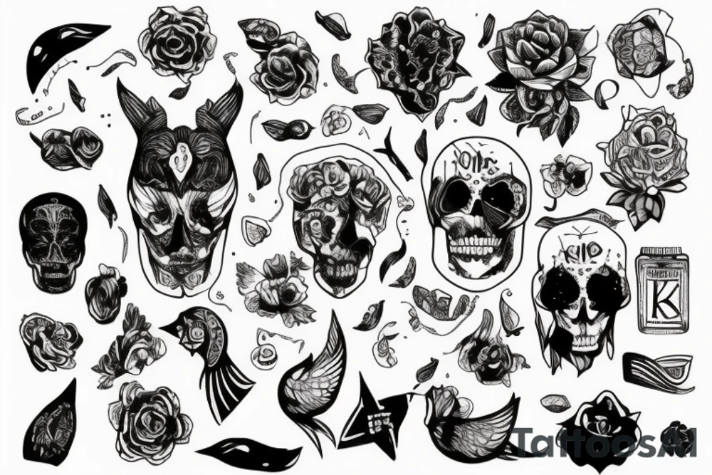 два крыла на грудь tattoo idea
