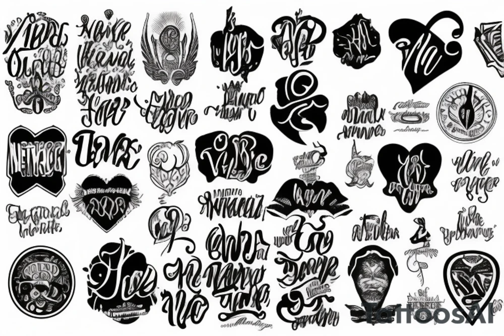 Never Again tattoo idea