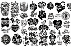 Never Again tattoo idea