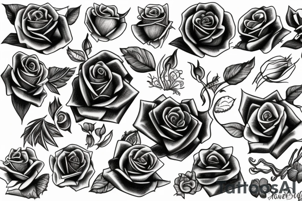 Rose skillset tattoo idea