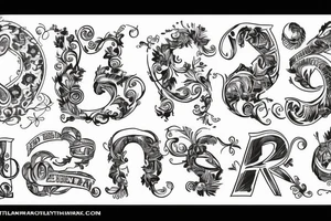 Want the letters D & C together tattoo idea