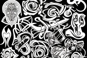 Graffiti tattoo idea