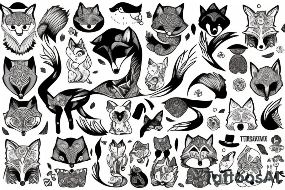 fox tererier tattoo idea