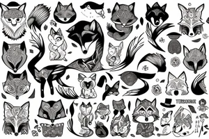 fox tererier tattoo idea