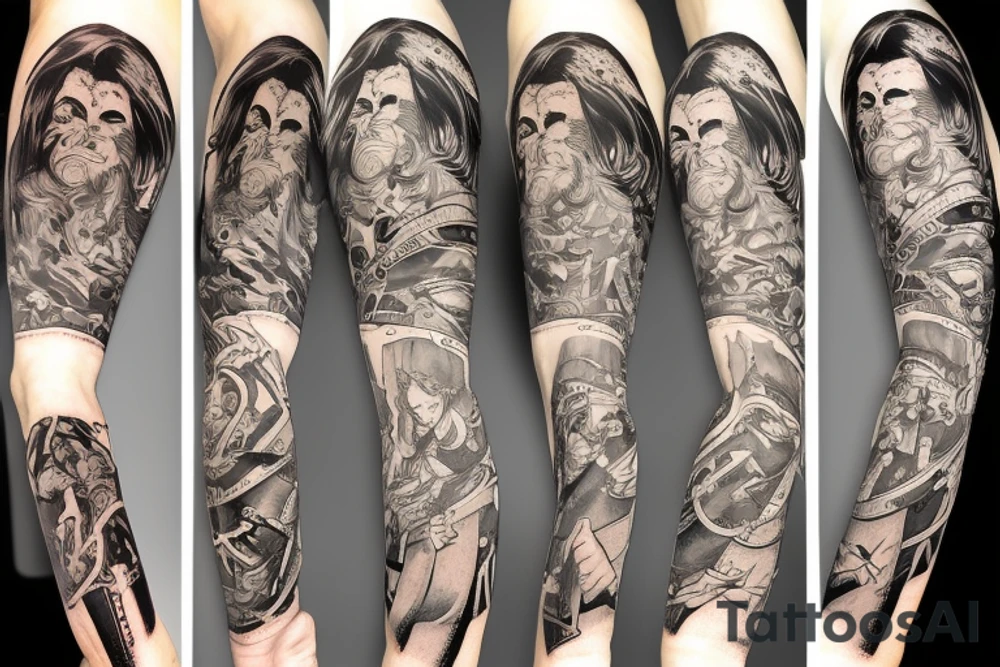 jojo treasure island tattoo idea